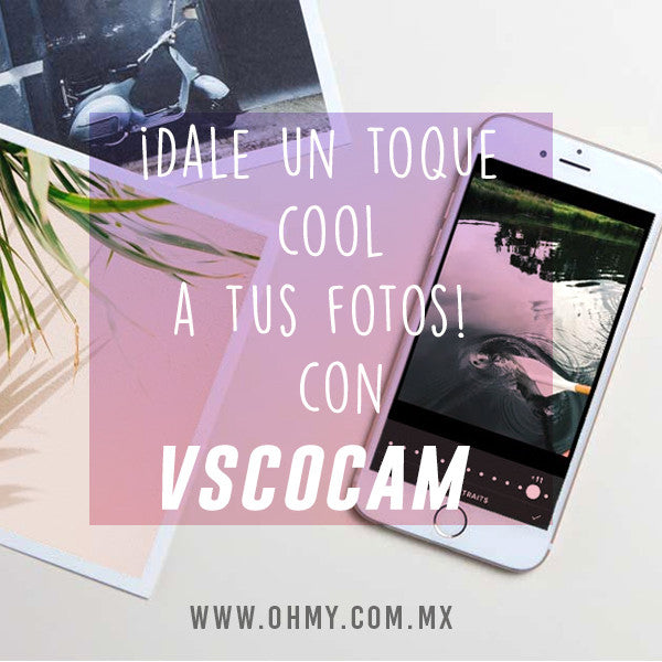 DALE UN TOQUE COOL A TUS FOTOS CON VSCOCAM