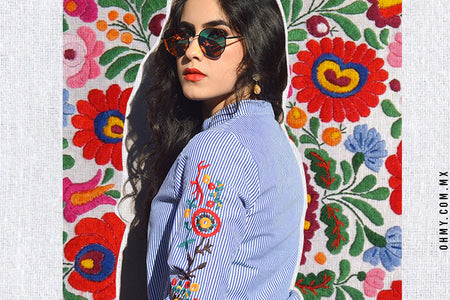 Tendencia: Flores bordadas