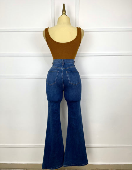 Pantalón VIBRANT de mezclilla