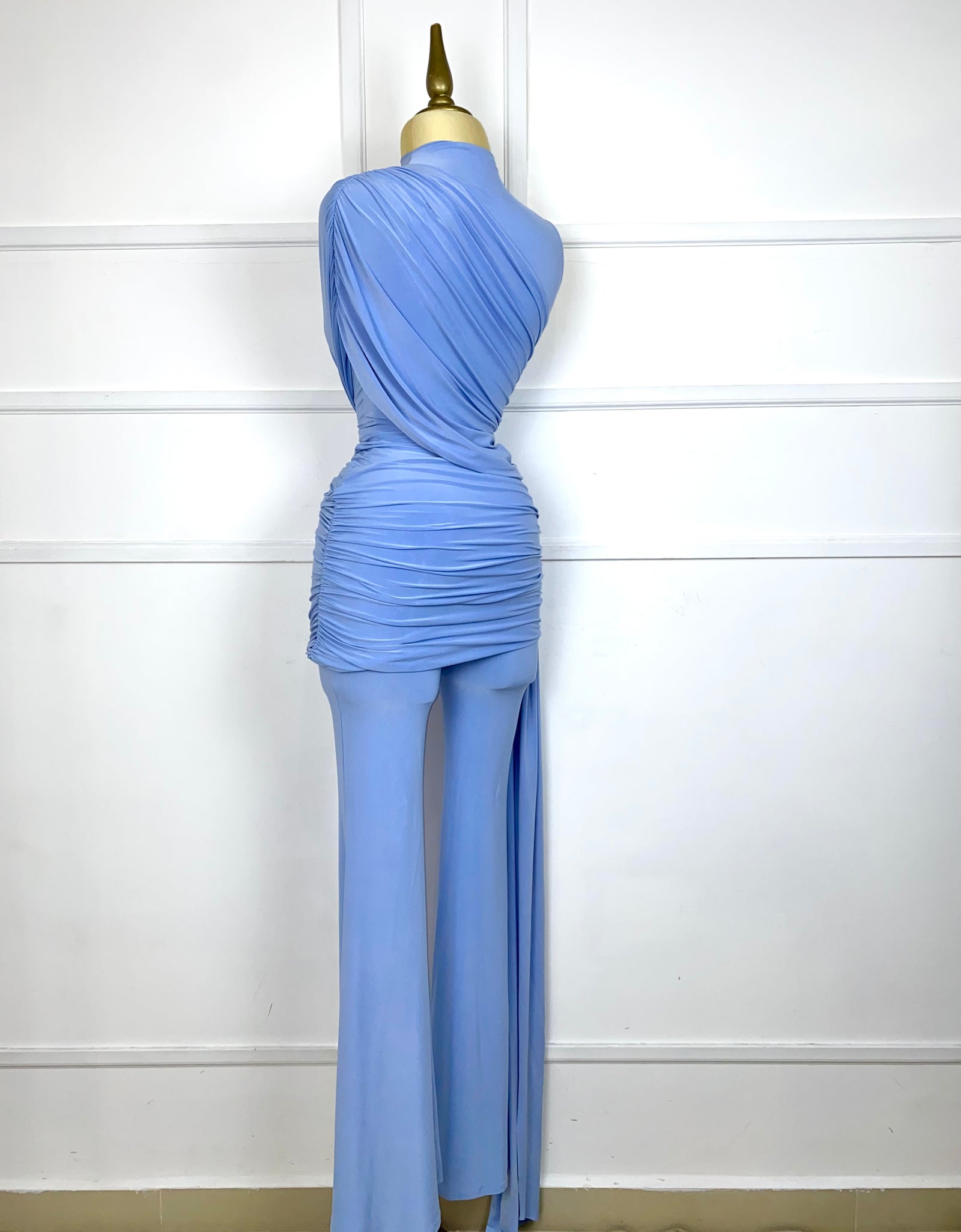 Set azul lycra