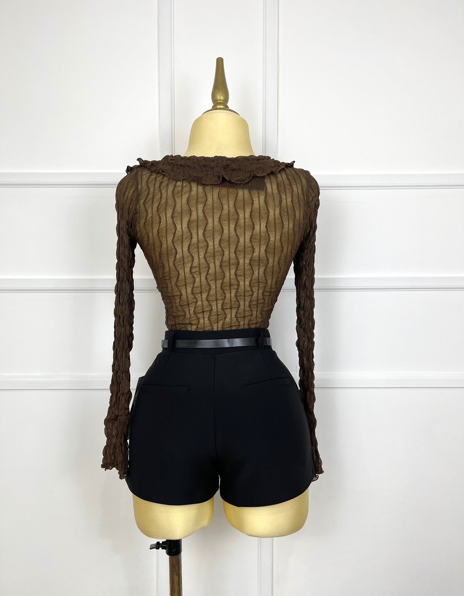 Blusa con textura (2 colores)
