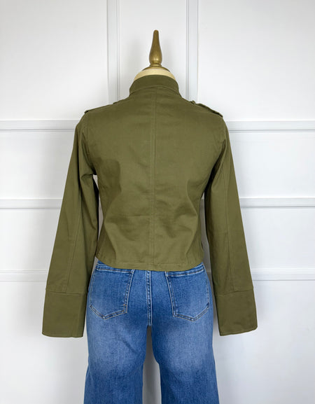 Jacket verde militar