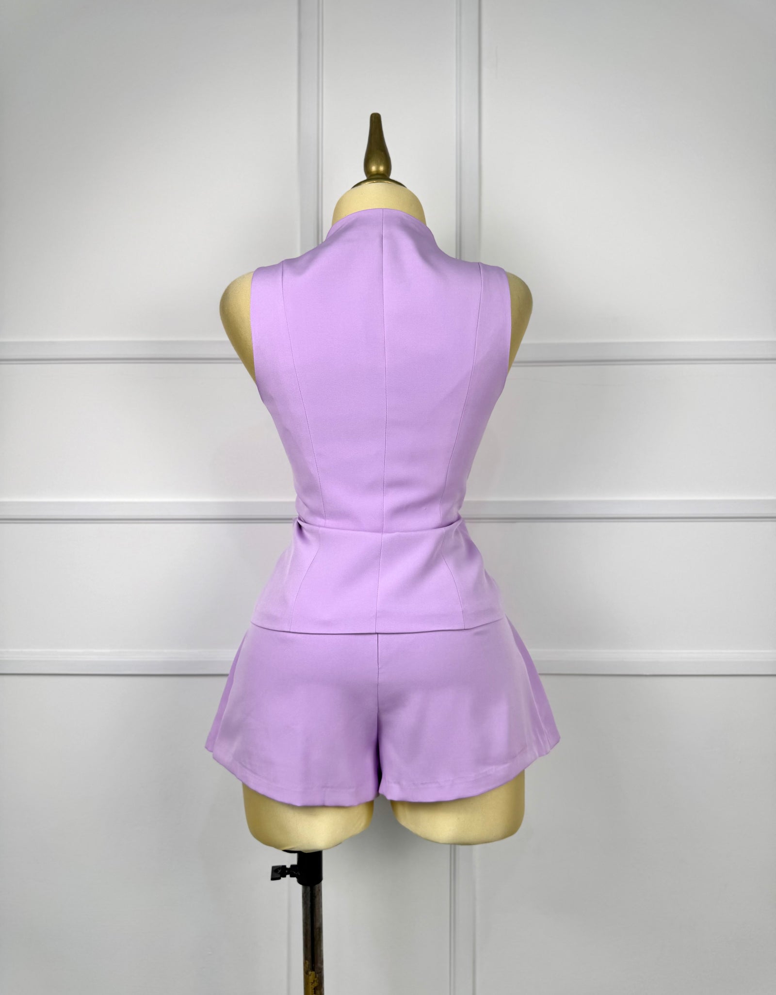 Set lavanda liso