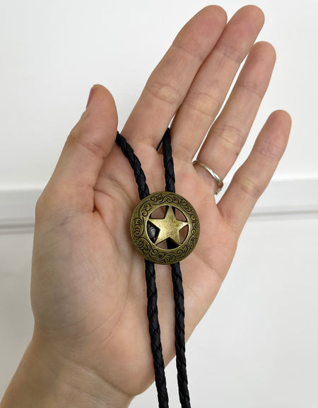 Collar vaquero estrella
