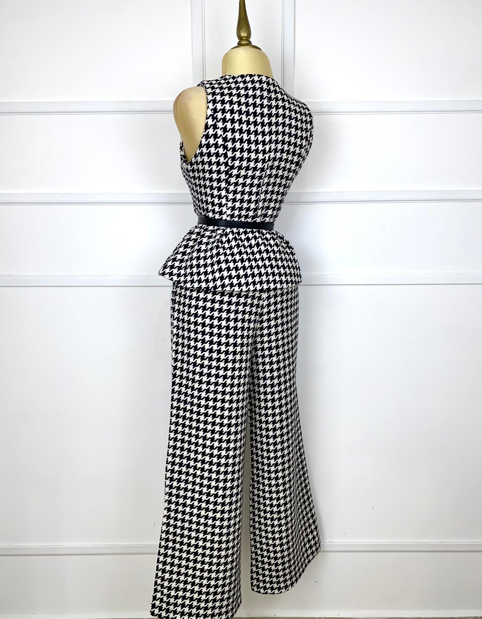 Set pata de gallo con cinto