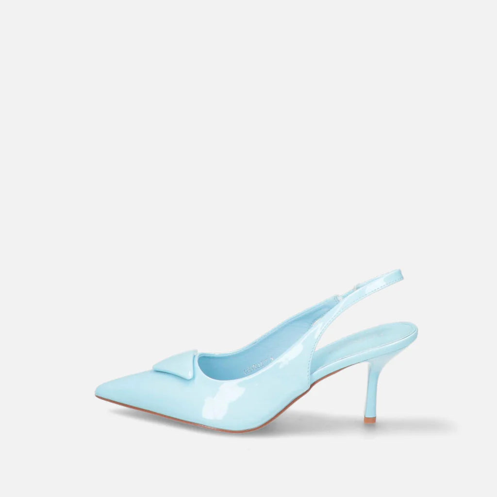 Zapatillas azules stiletto