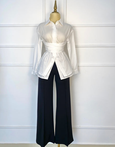 Pantalón negro liso