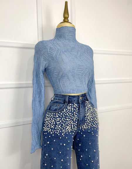 Blusa manga larga (2 colores)