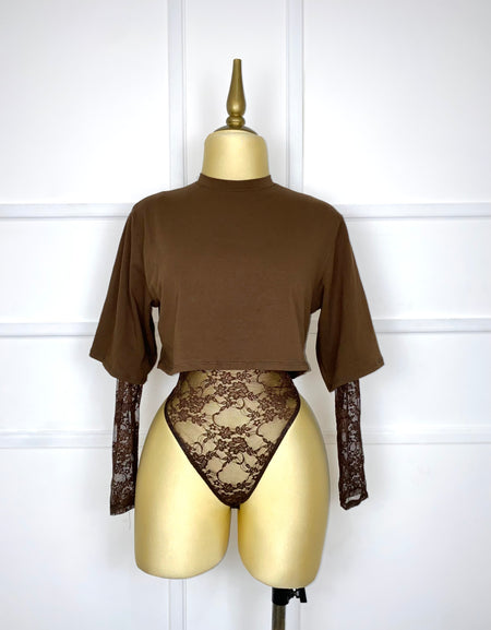 Bodysuit con encaje (2 colores)