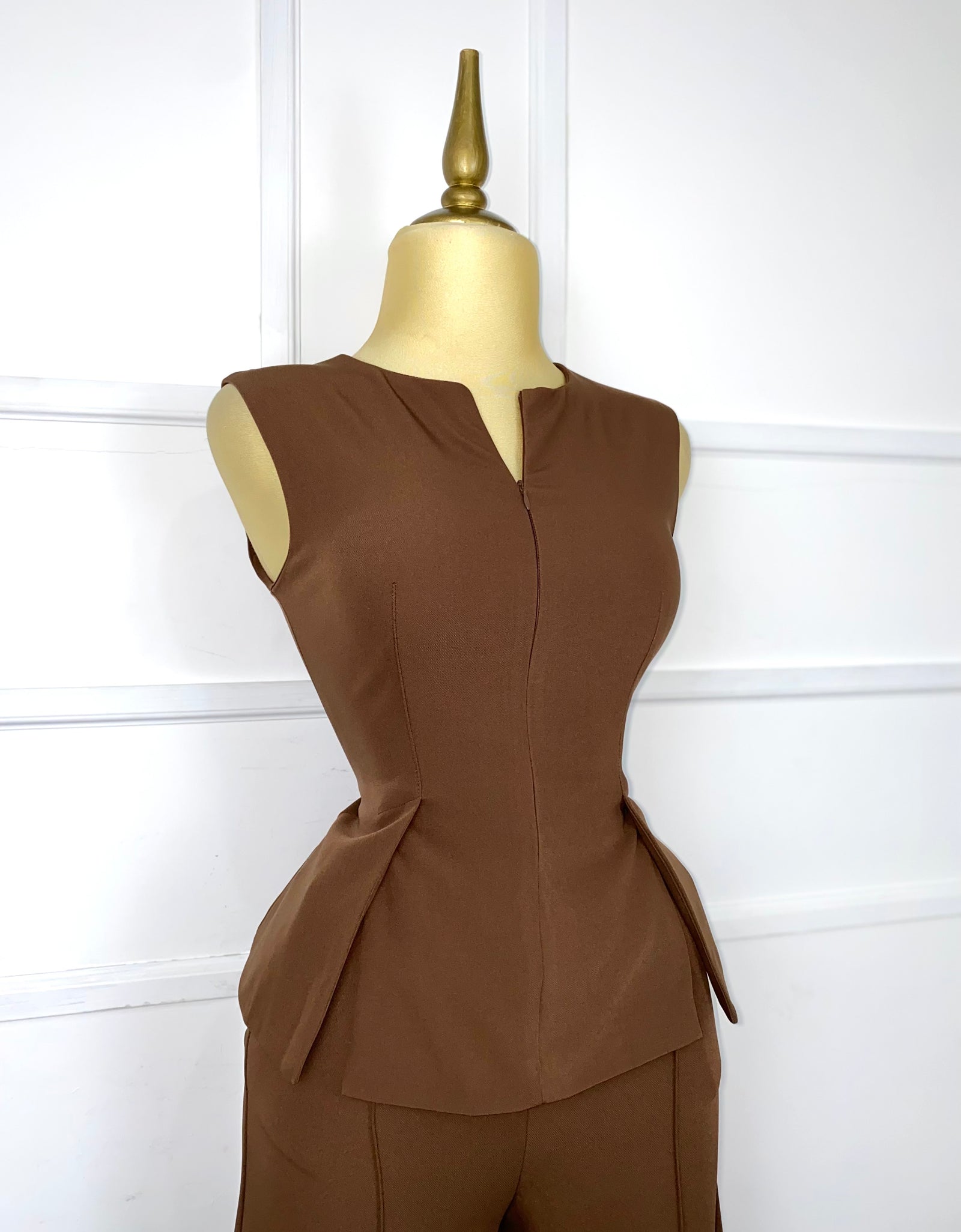 Set café liso con cierre