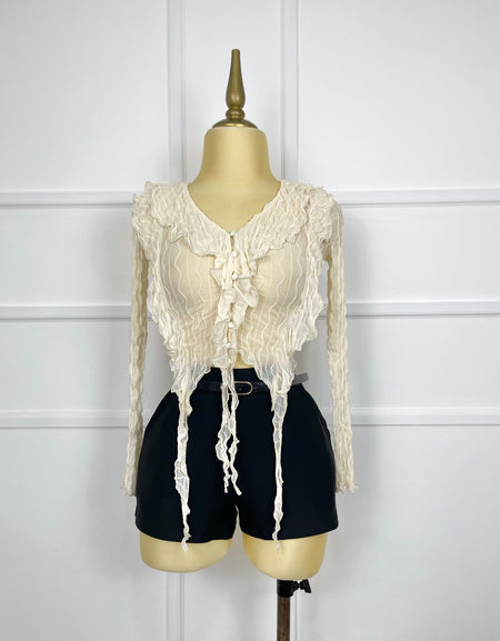 Blusa con textura (2 colores)