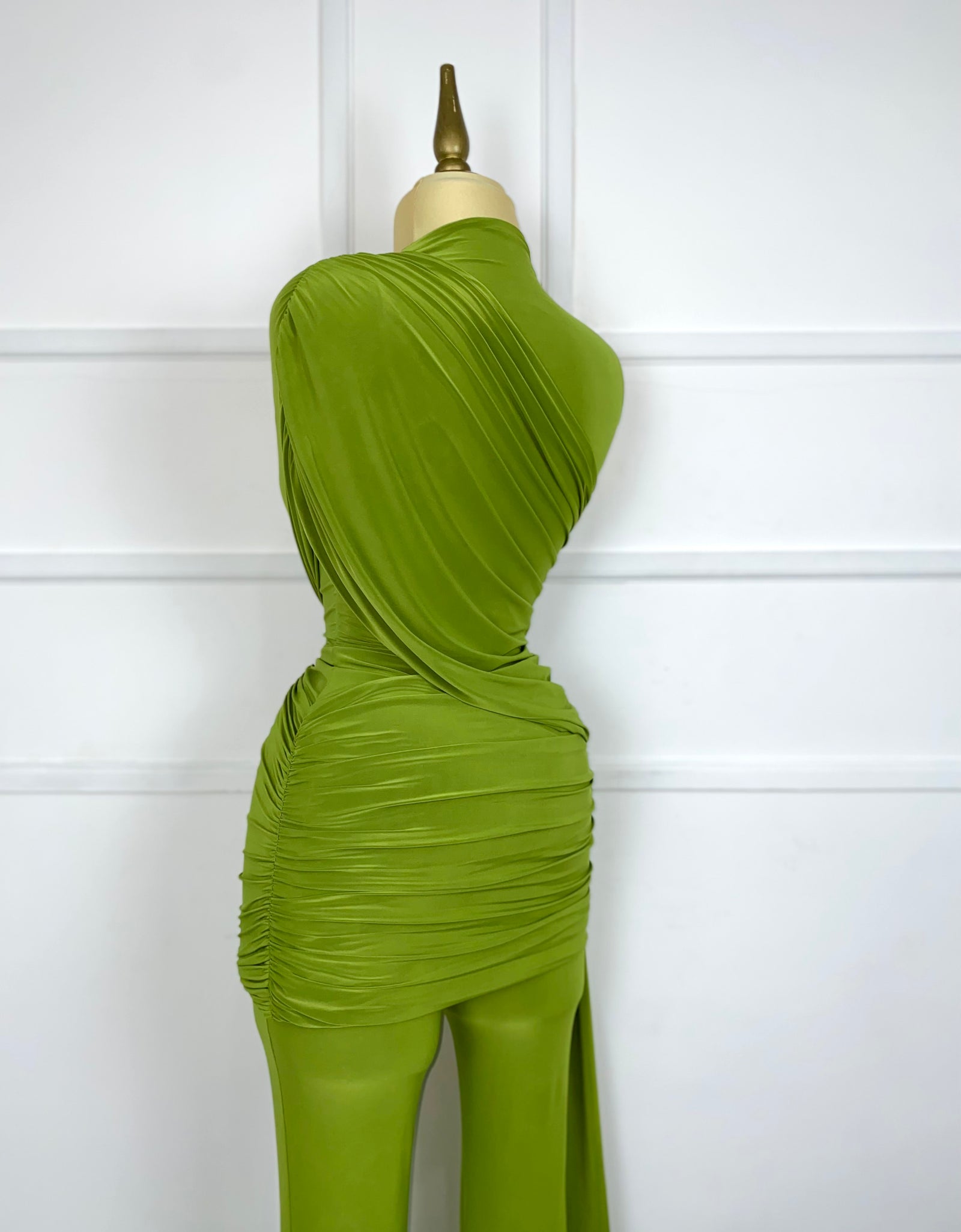 Set verde de lycra