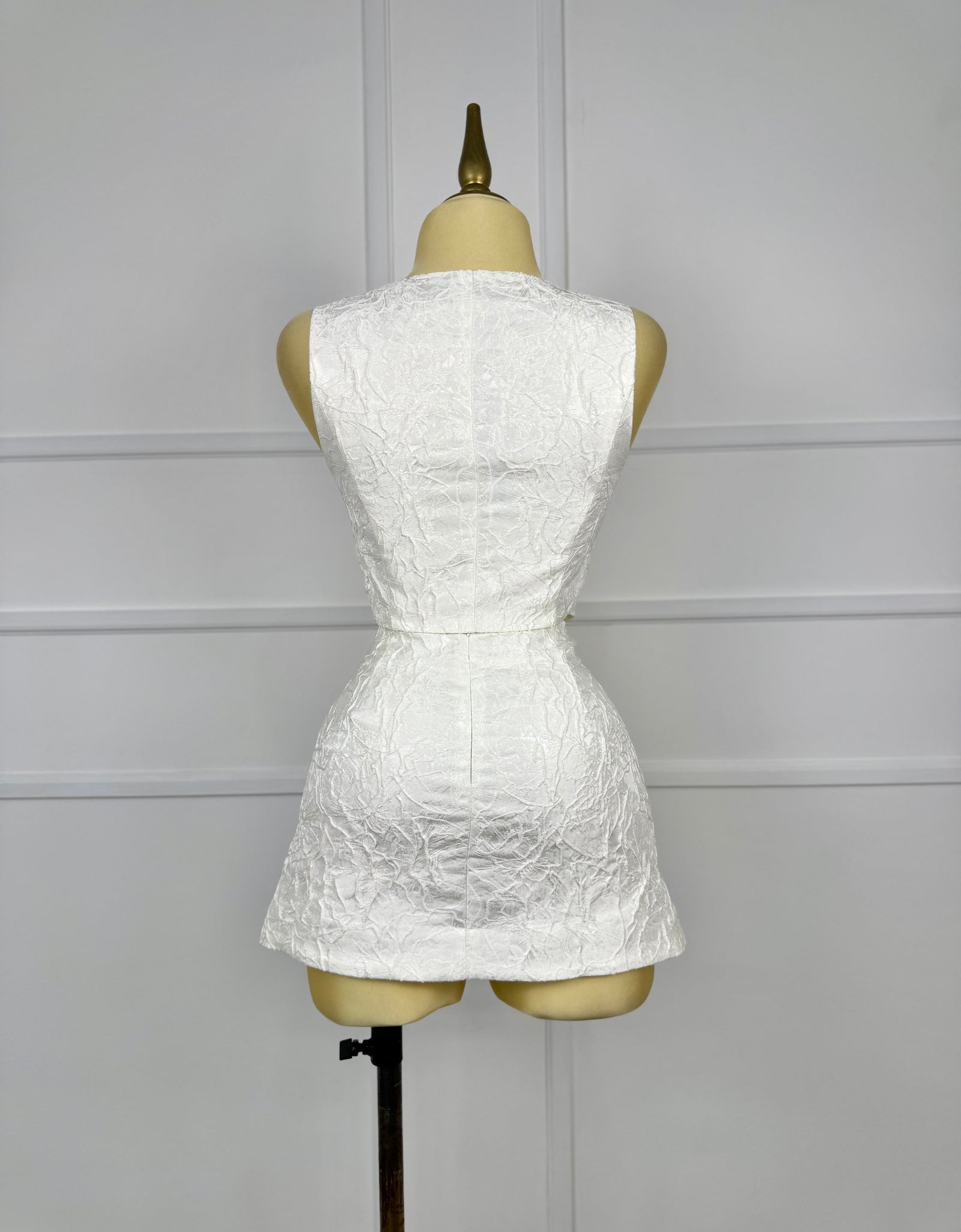 Set beige con textura