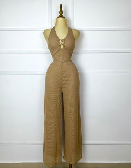 Set café halter con textura