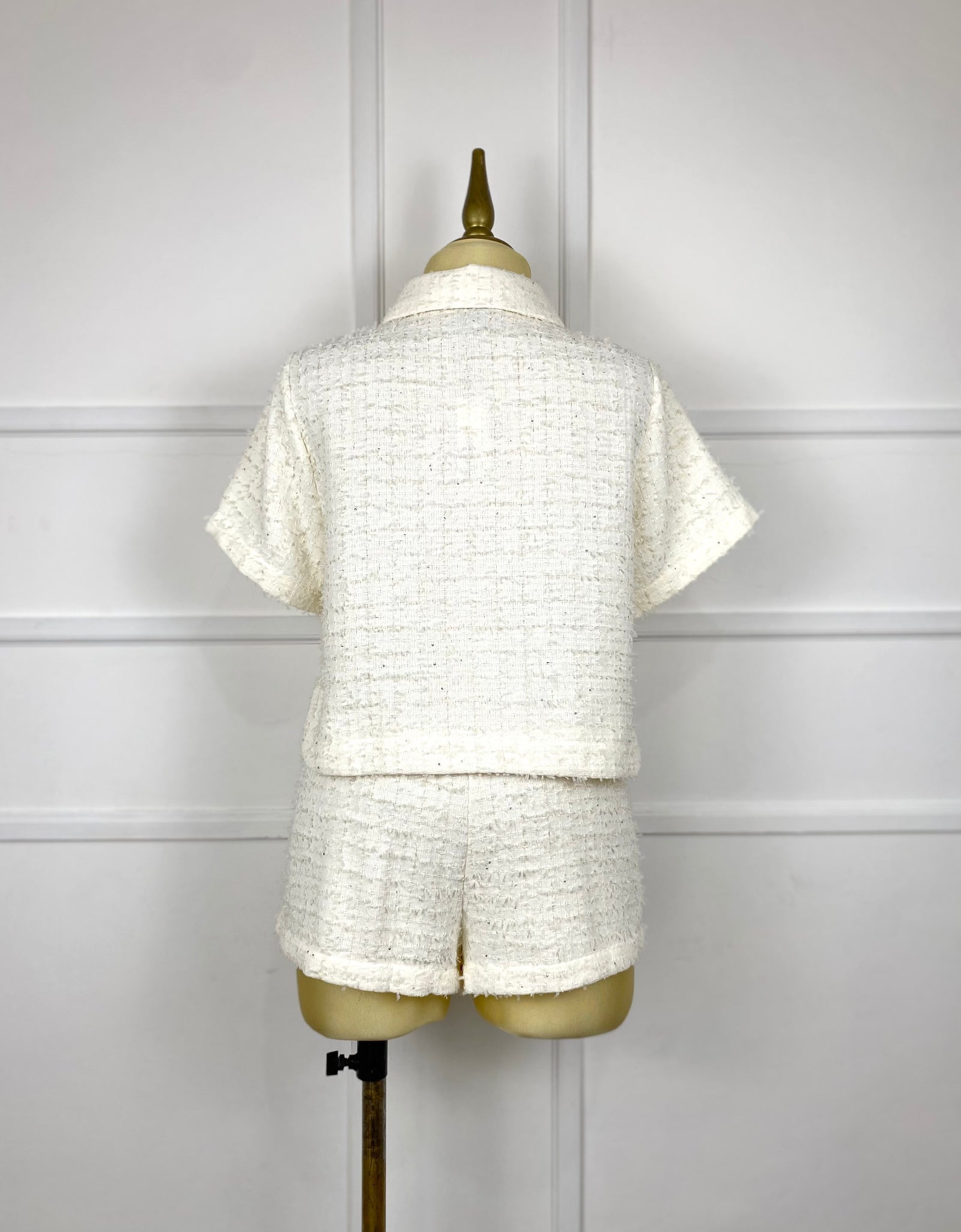 Set color crema tweed