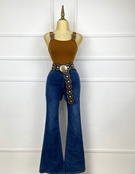 Pantalón VIBRANT de mezclilla