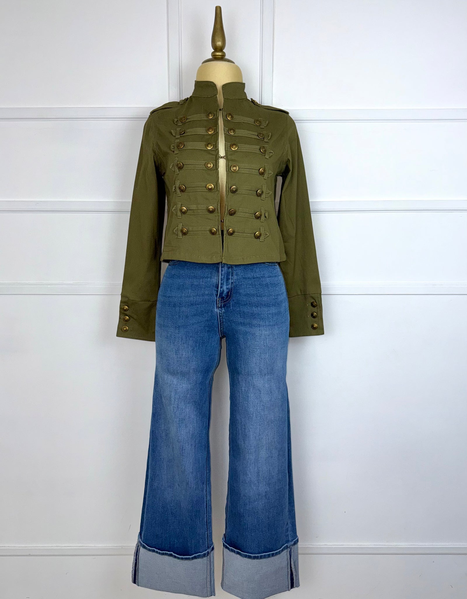 Jacket verde militar