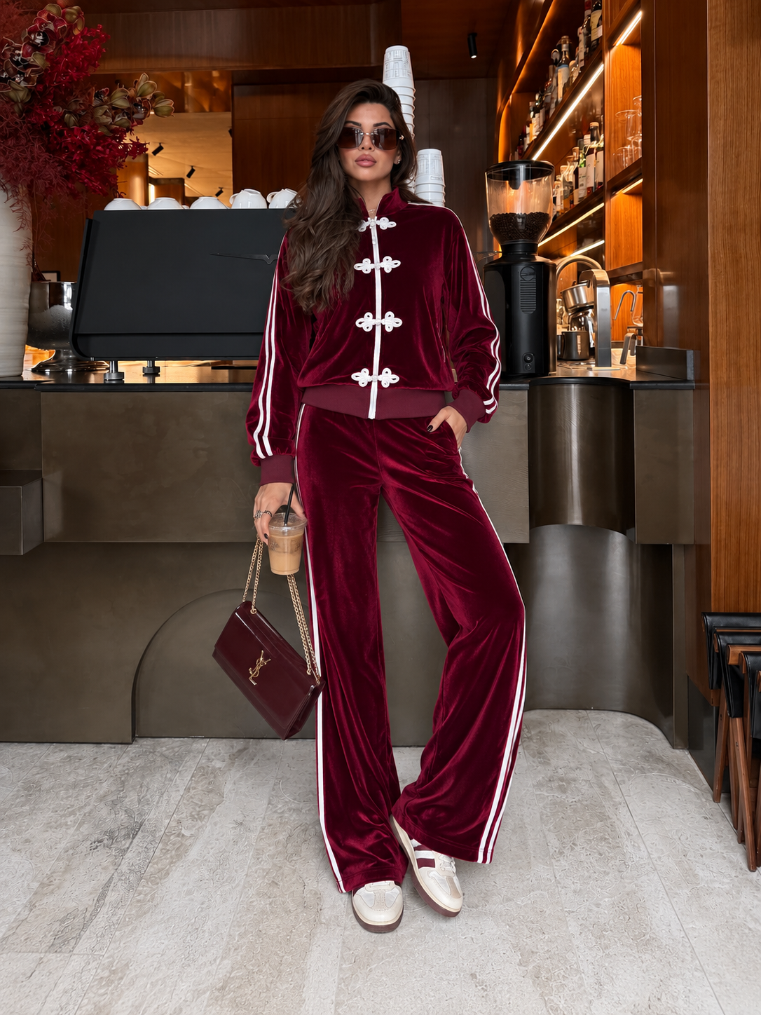 Set pants tinto velvet