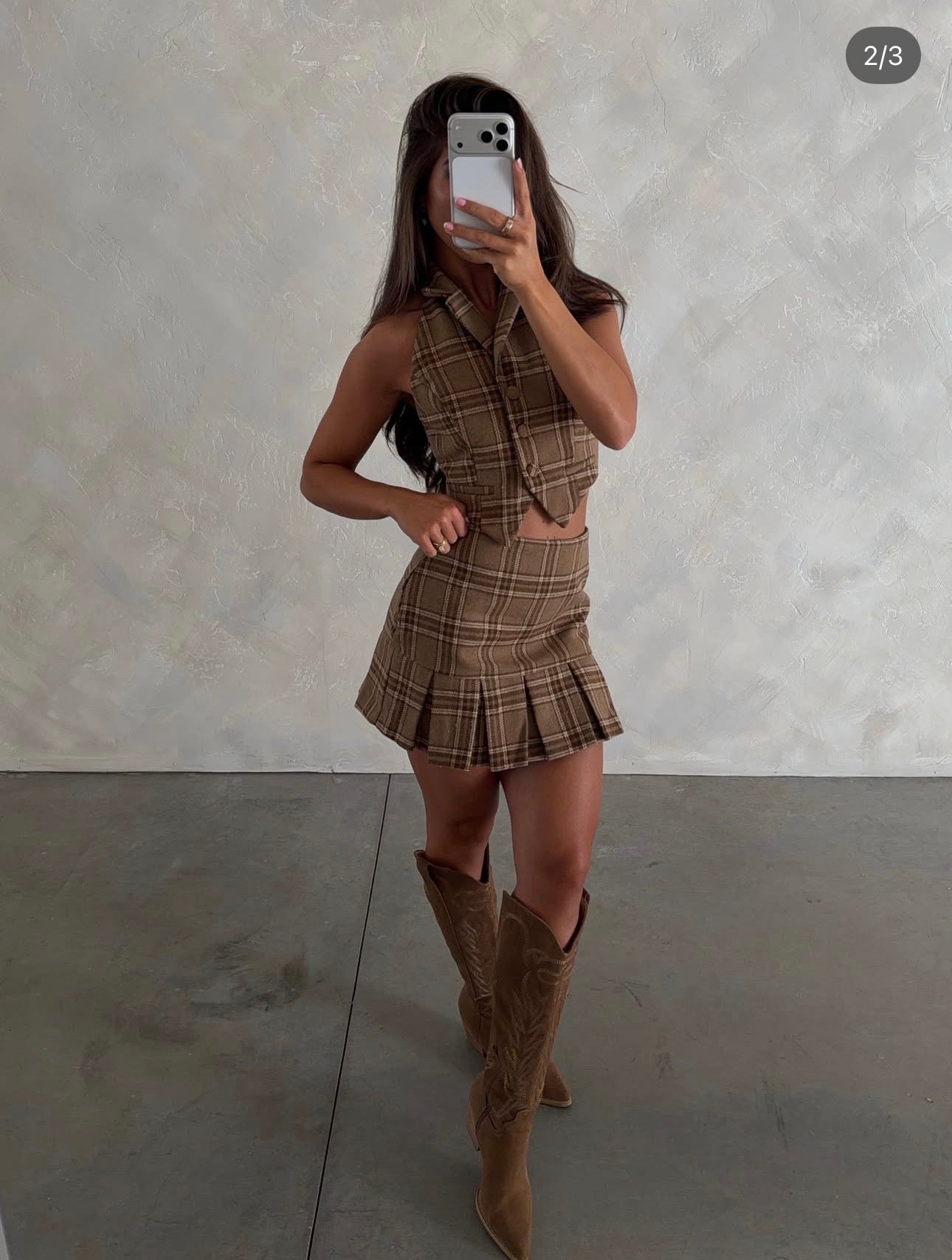 Set de cuadros café