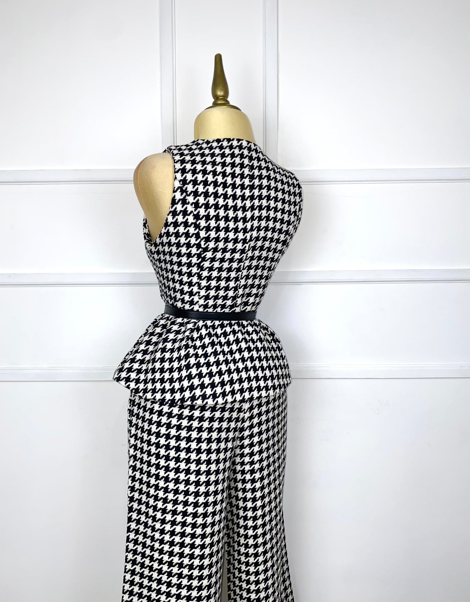 Set pata de gallo con cinto