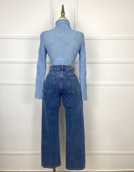 Blusa manga larga (2 colores)