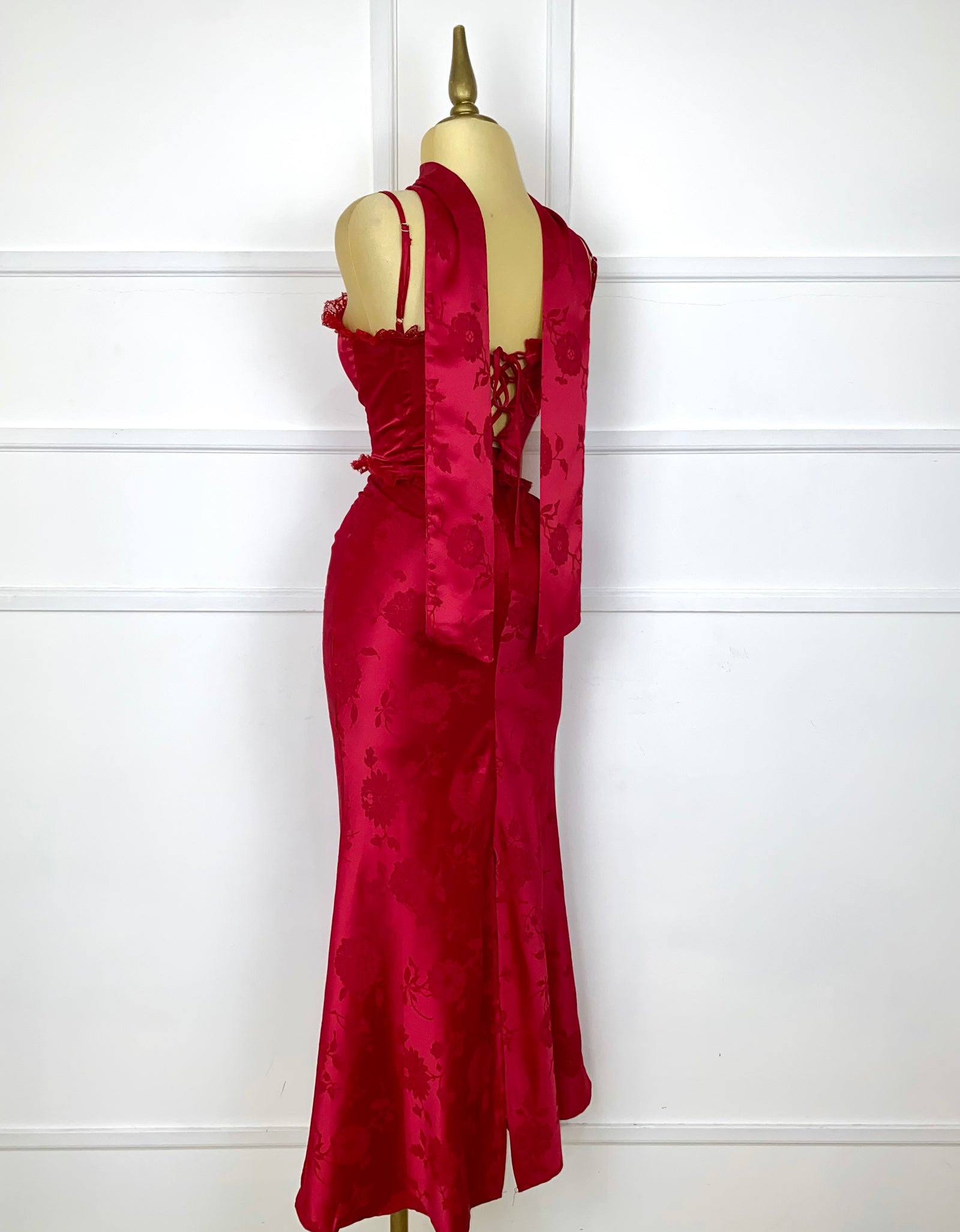 Set tinto con textura