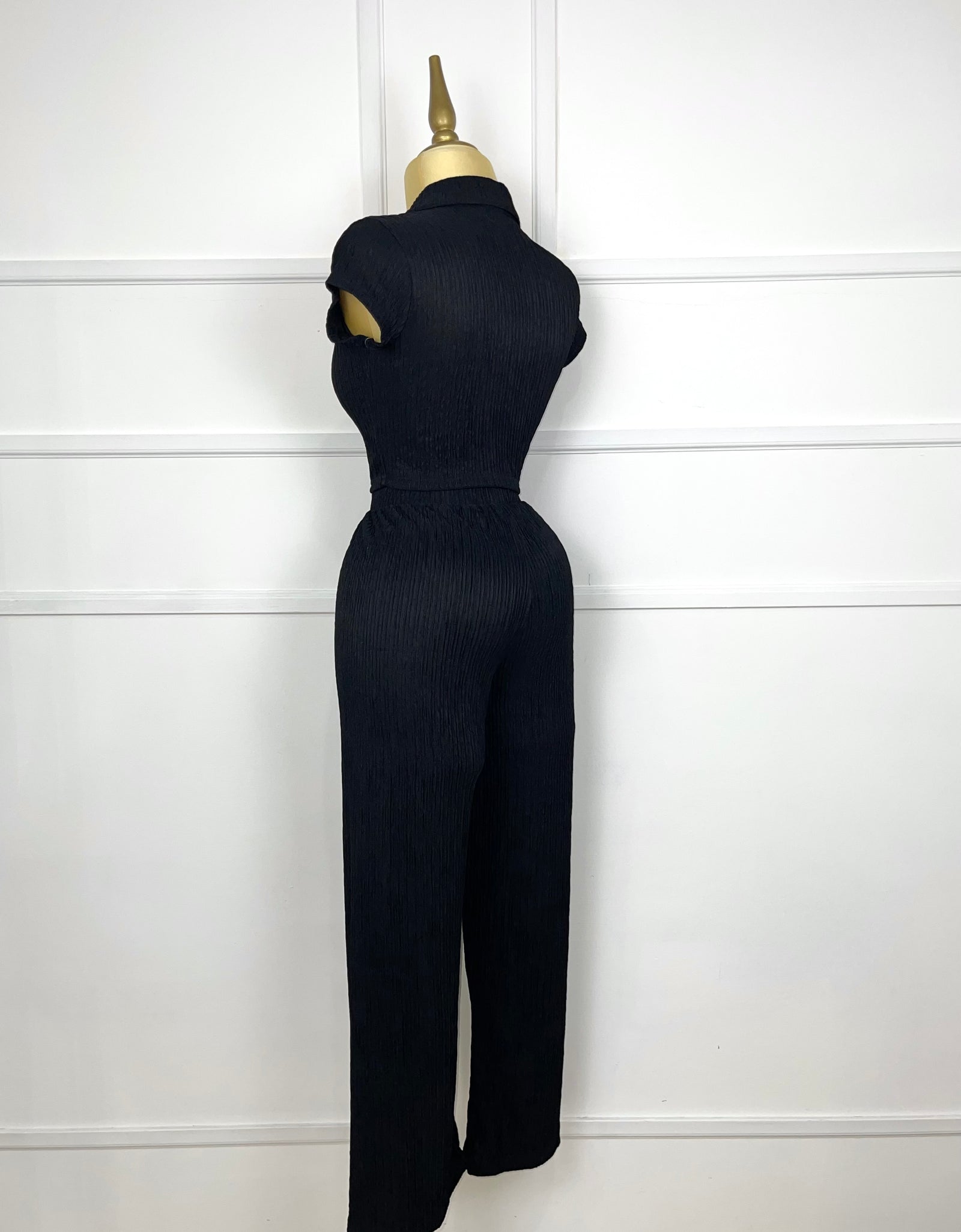 Set negro con textura
