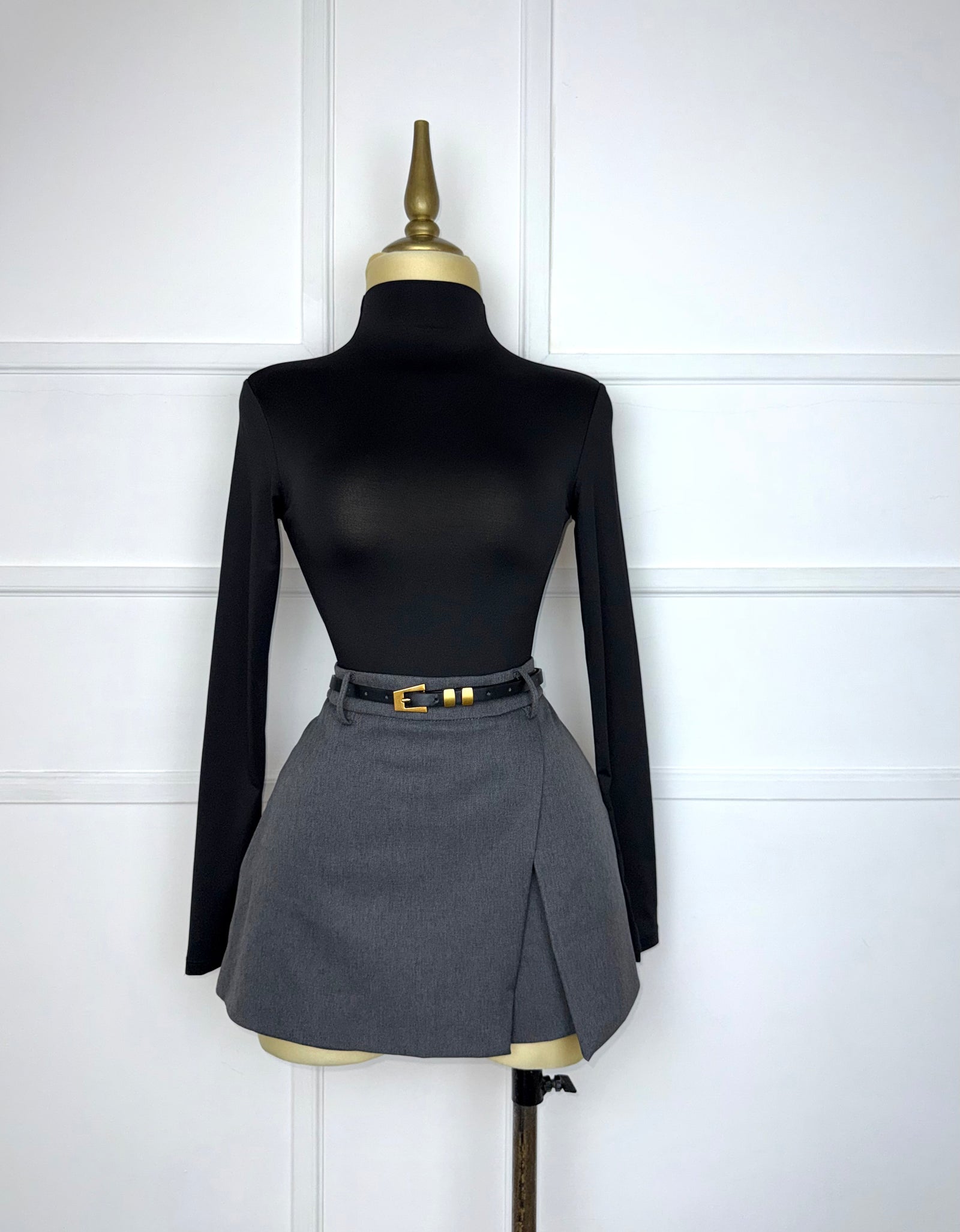 Blusa negra lycra