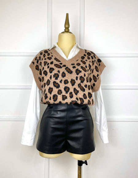 Chaleco animal print