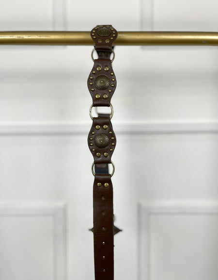 Cinto café "sheriff"