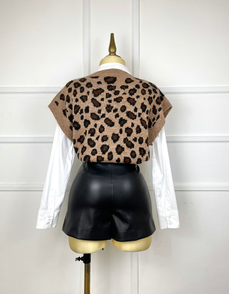 Chaleco animal print