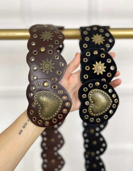 Cinto con corazones (2 colores)