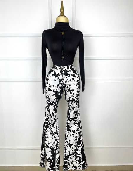 Pantalón vaquero campana