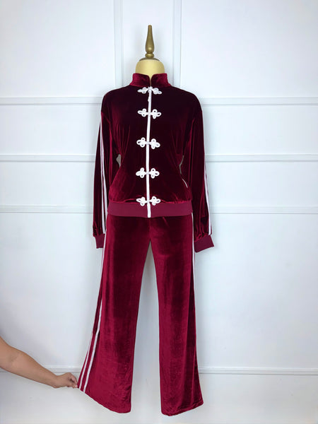 Set pants tinto velvet