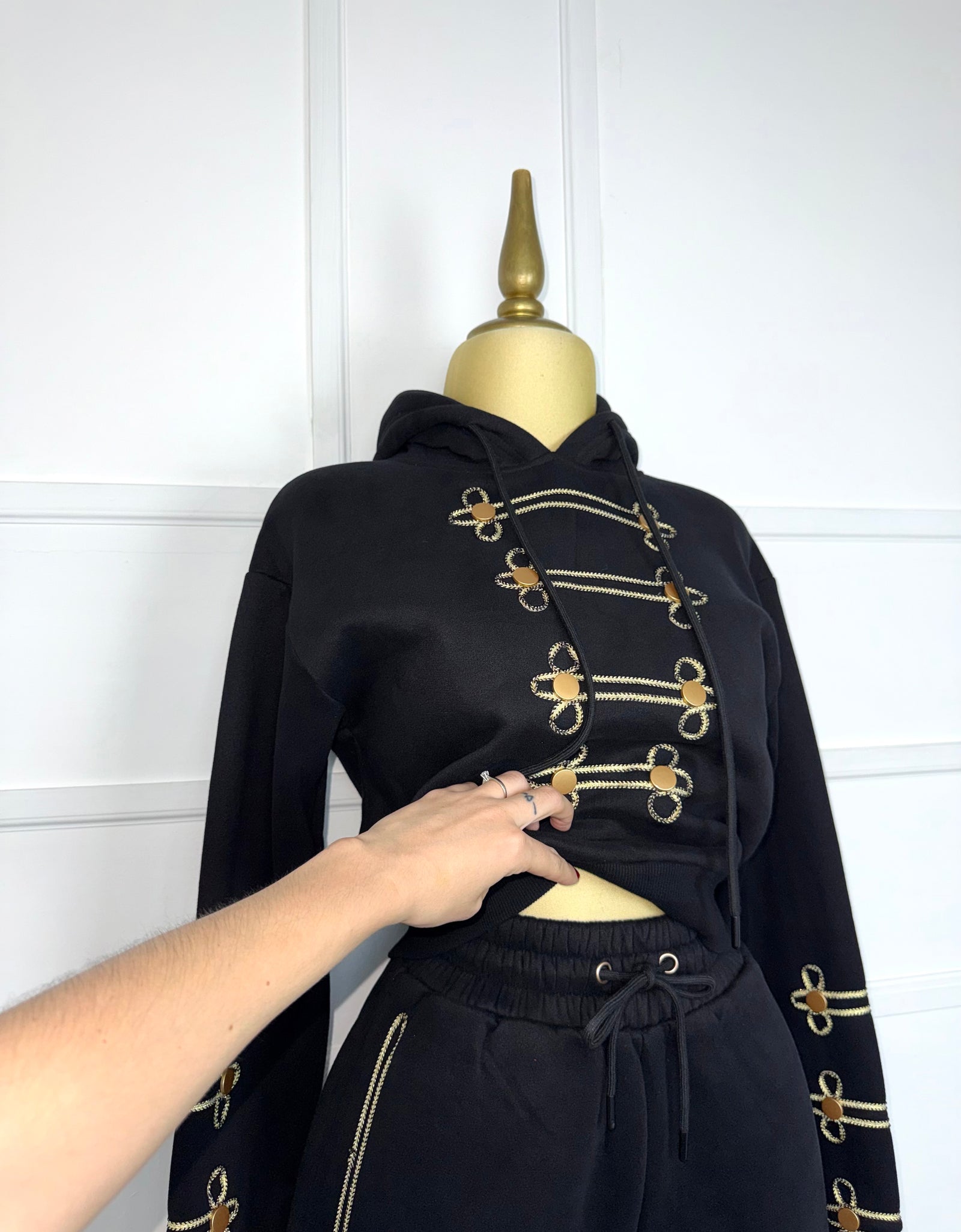 Pants negro napoleón