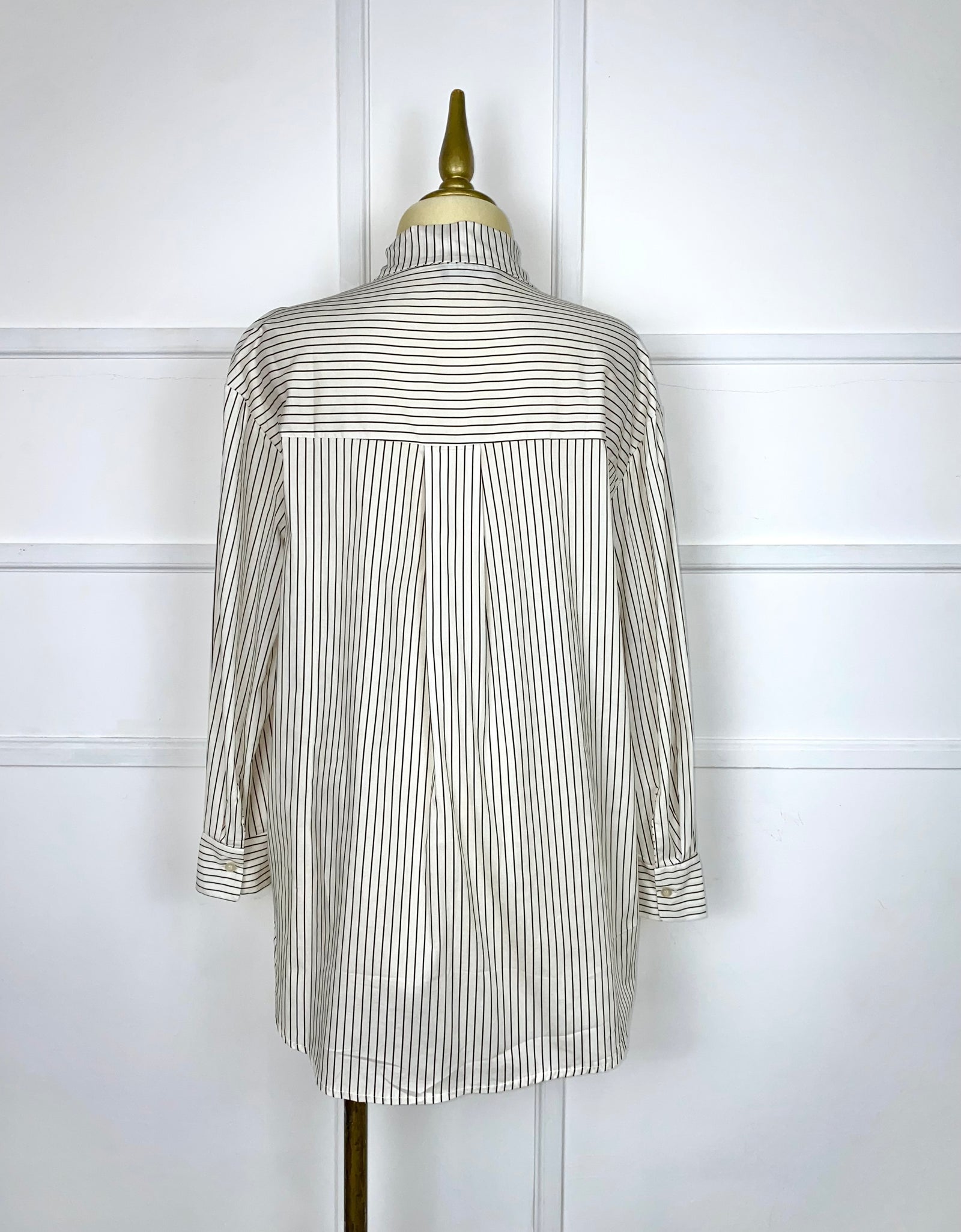 Camisa líneas con corbata (2 colores)