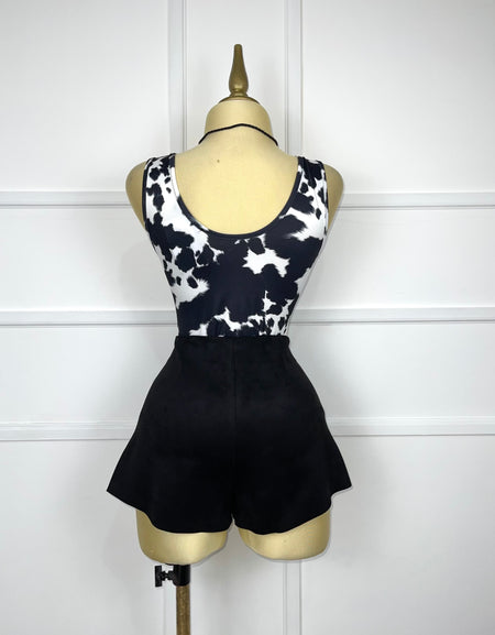 Bodysuit estampado vaca