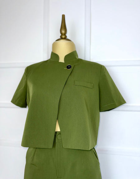 Set verde con hombreras