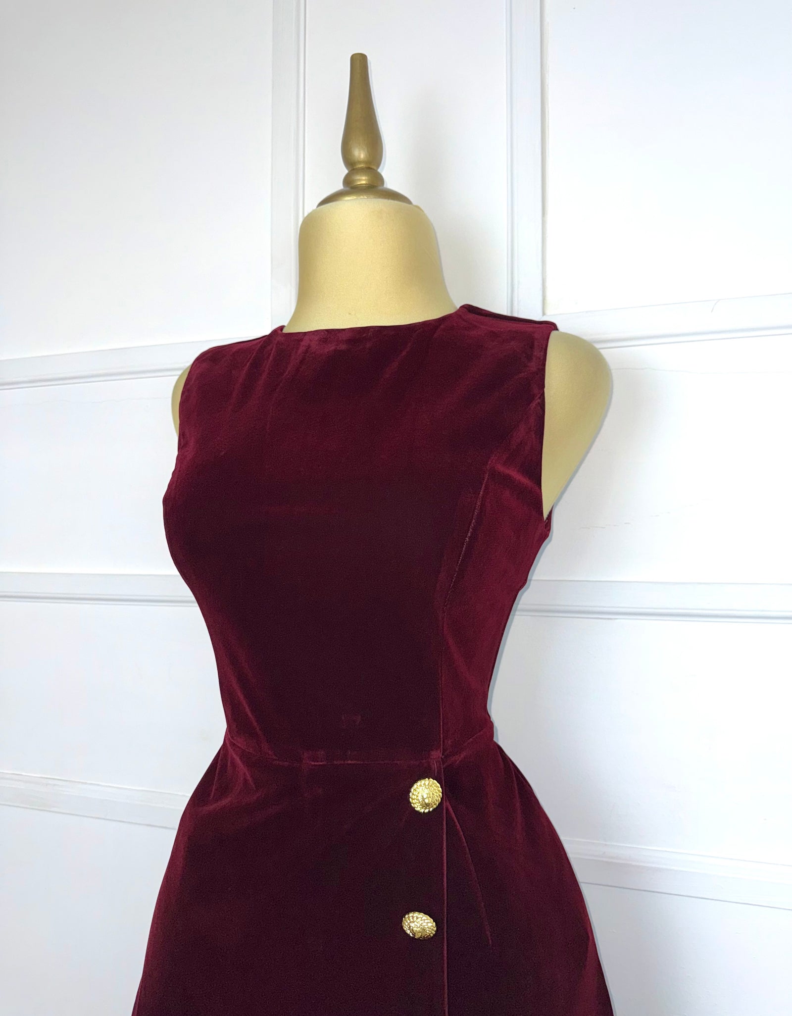 Jumper tinto terciopelo