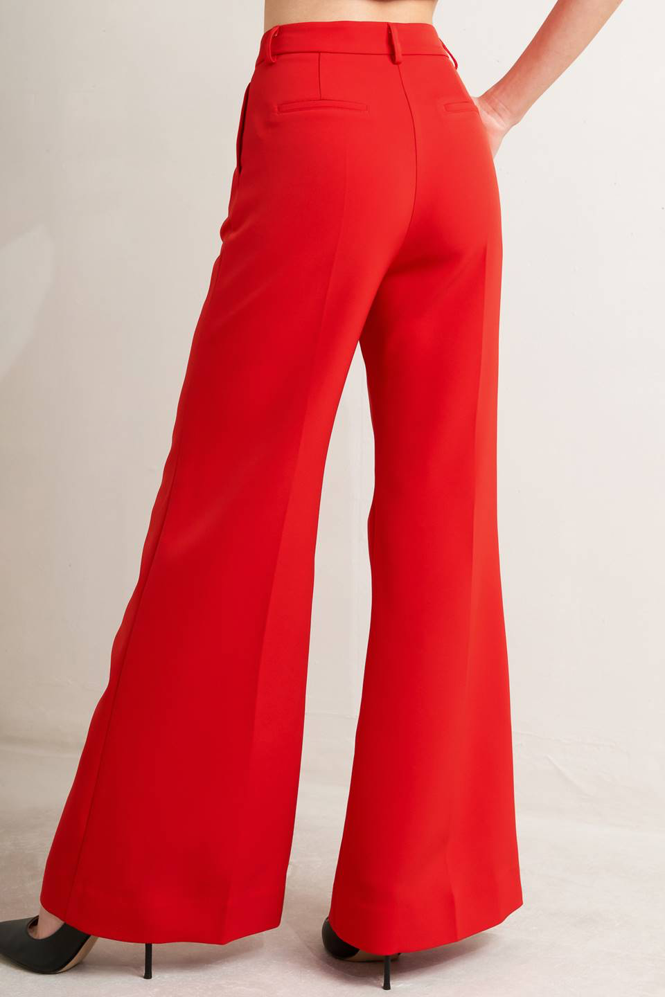Set rojo tomate liso