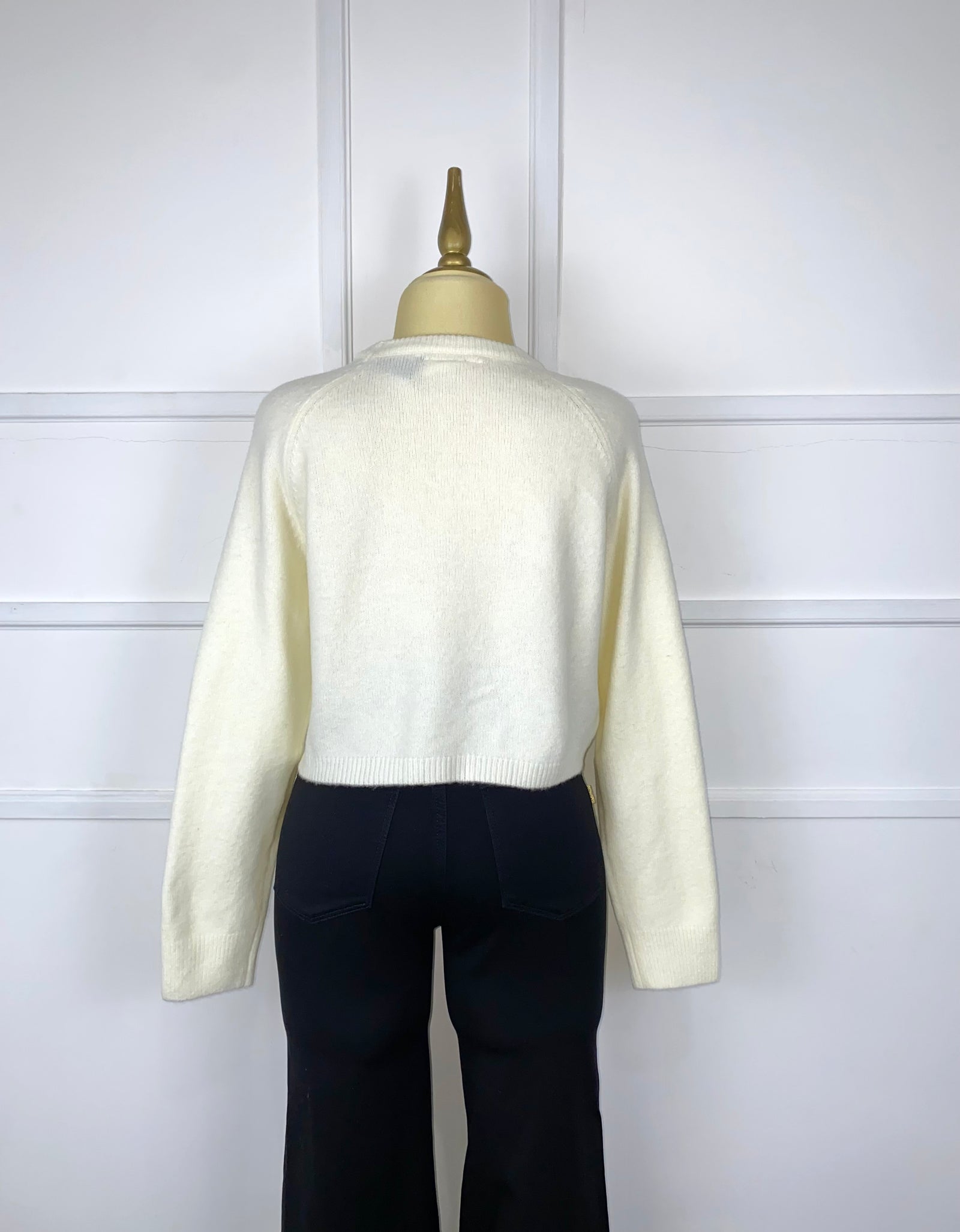 Suéter beige con ositos