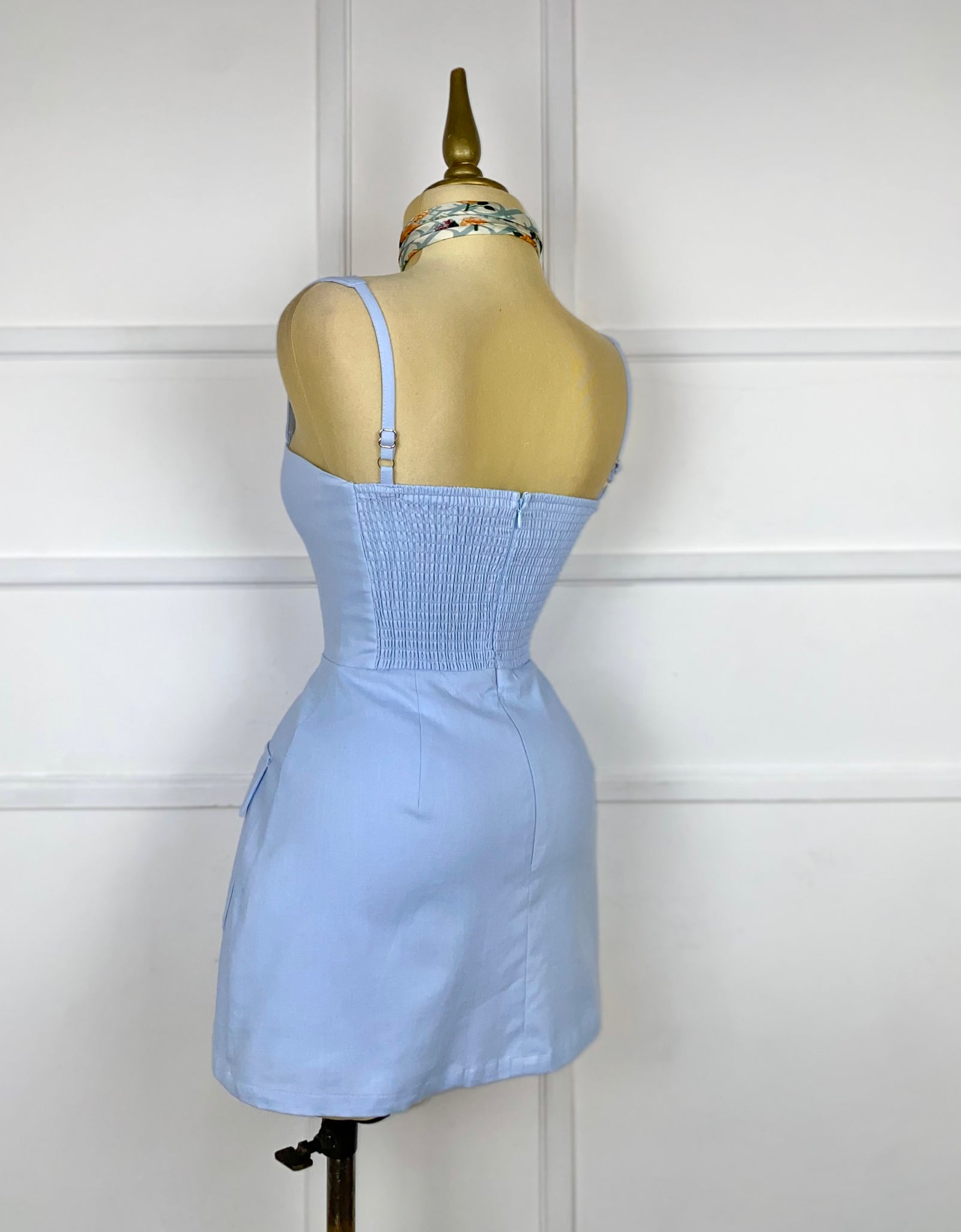 Jumper azul liso