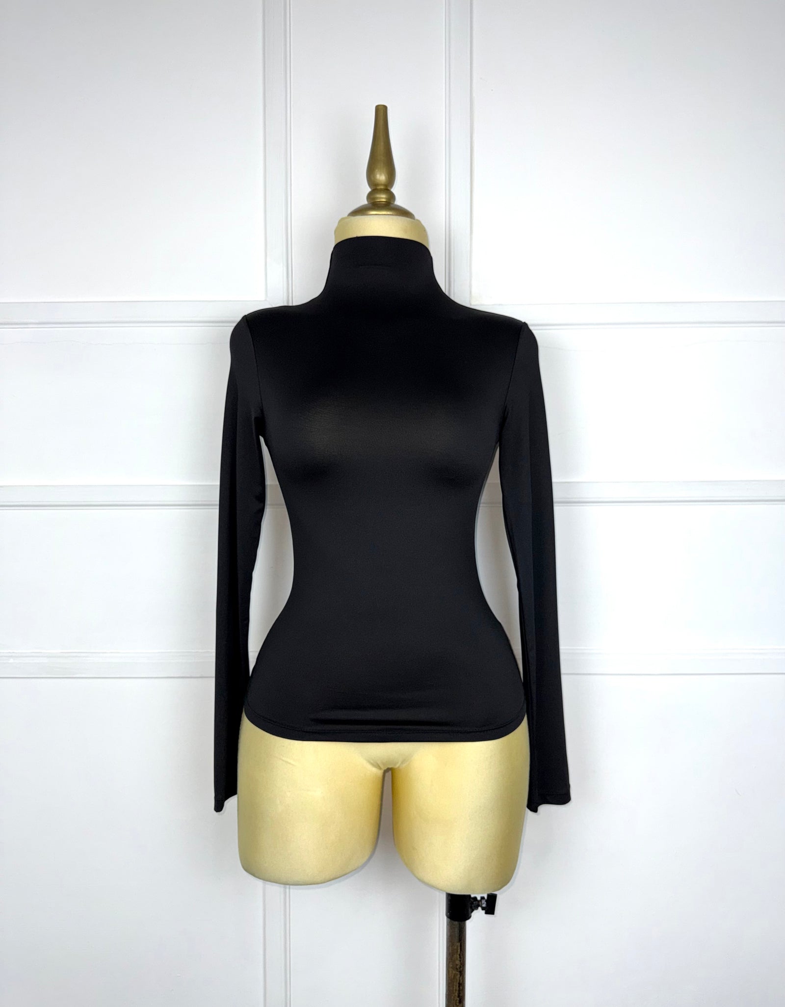 Blusa negra lycra