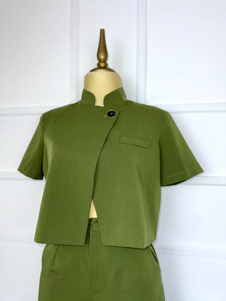 Set verde con hombreras